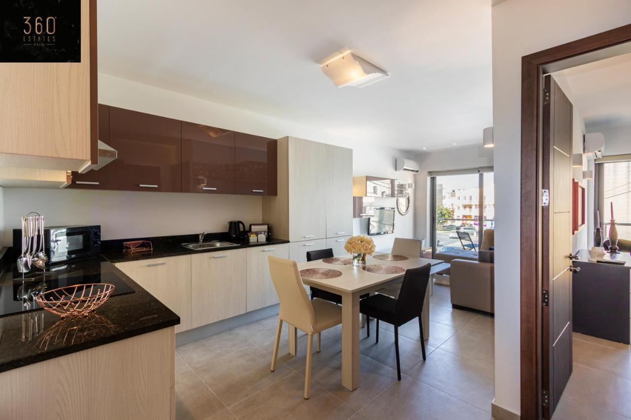 High-End Central Apt With Comfy Bed & Super Wifi By 360 Estates San Ġwann 외부 사진