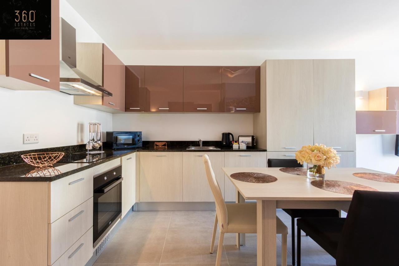 High-End Central Apt With Comfy Bed & Super Wifi By 360 Estates San Ġwann 외부 사진