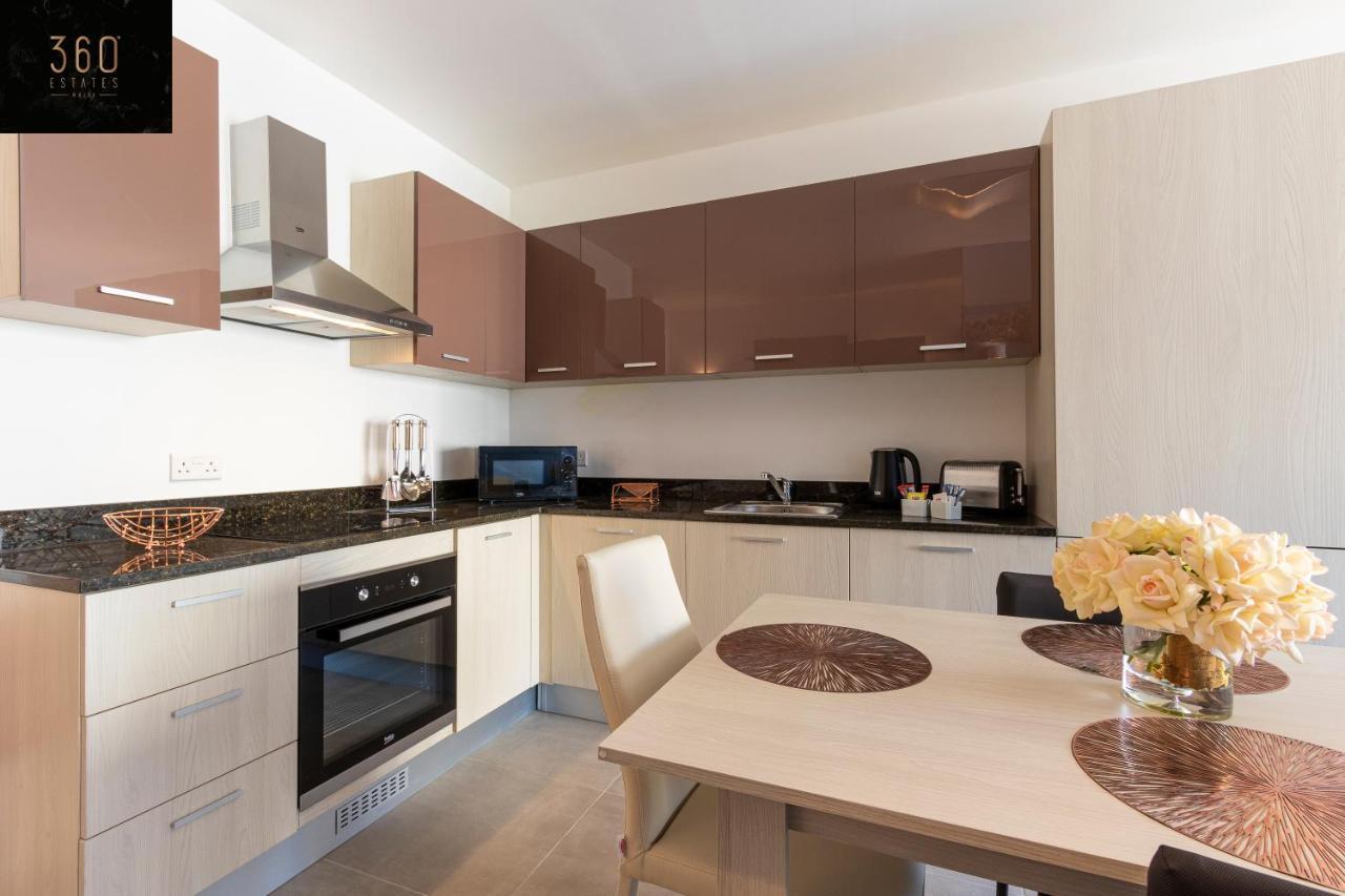 High-End Central Apt With Comfy Bed & Super Wifi By 360 Estates San Ġwann 외부 사진