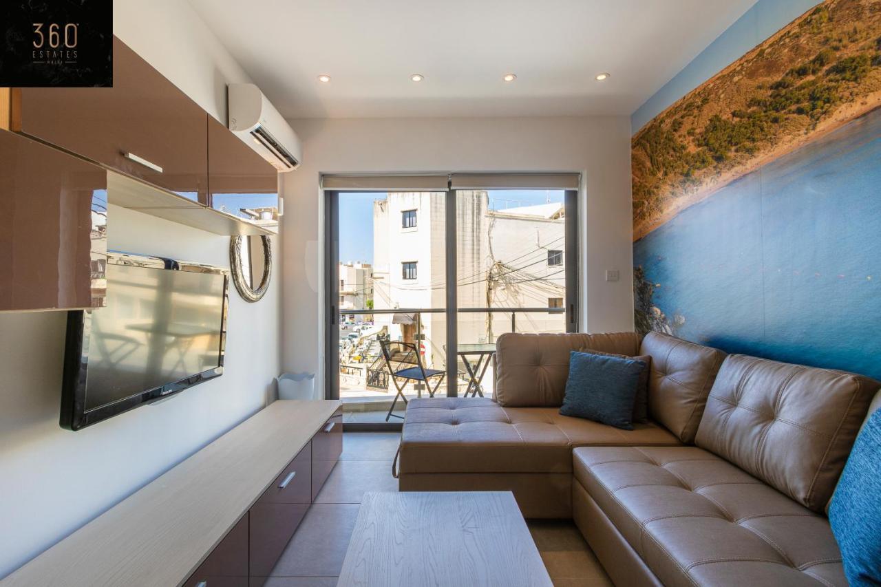 High-End Central Apt With Comfy Bed & Super Wifi By 360 Estates San Ġwann 외부 사진