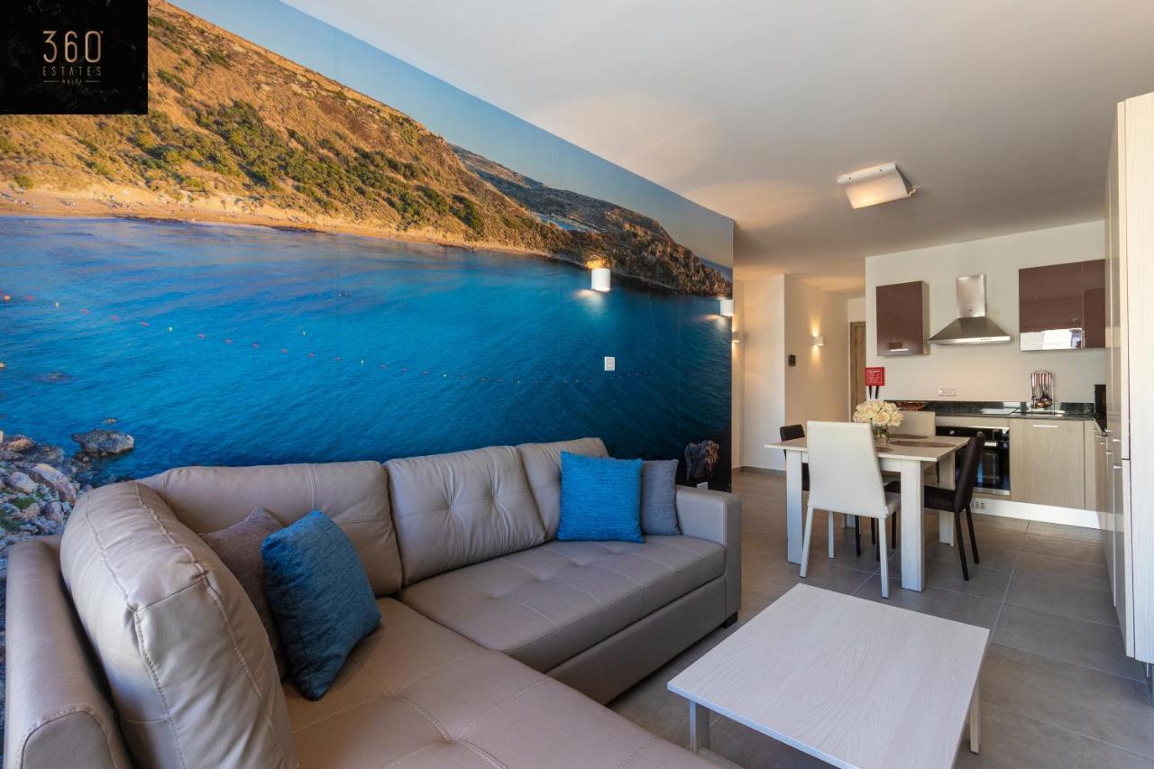 High-End Central Apt With Comfy Bed & Super Wifi By 360 Estates San Ġwann 외부 사진